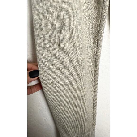 Cardigan Mens Wool Button Front Cardigan Sweater Gray Classic Preppy Academia XS - Picture 9 of 10